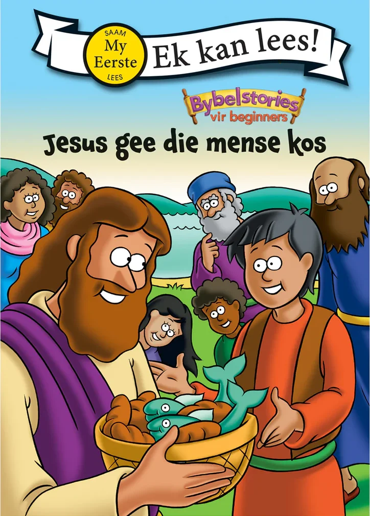 Jesus gee die mense kos (Ek kan lees!)